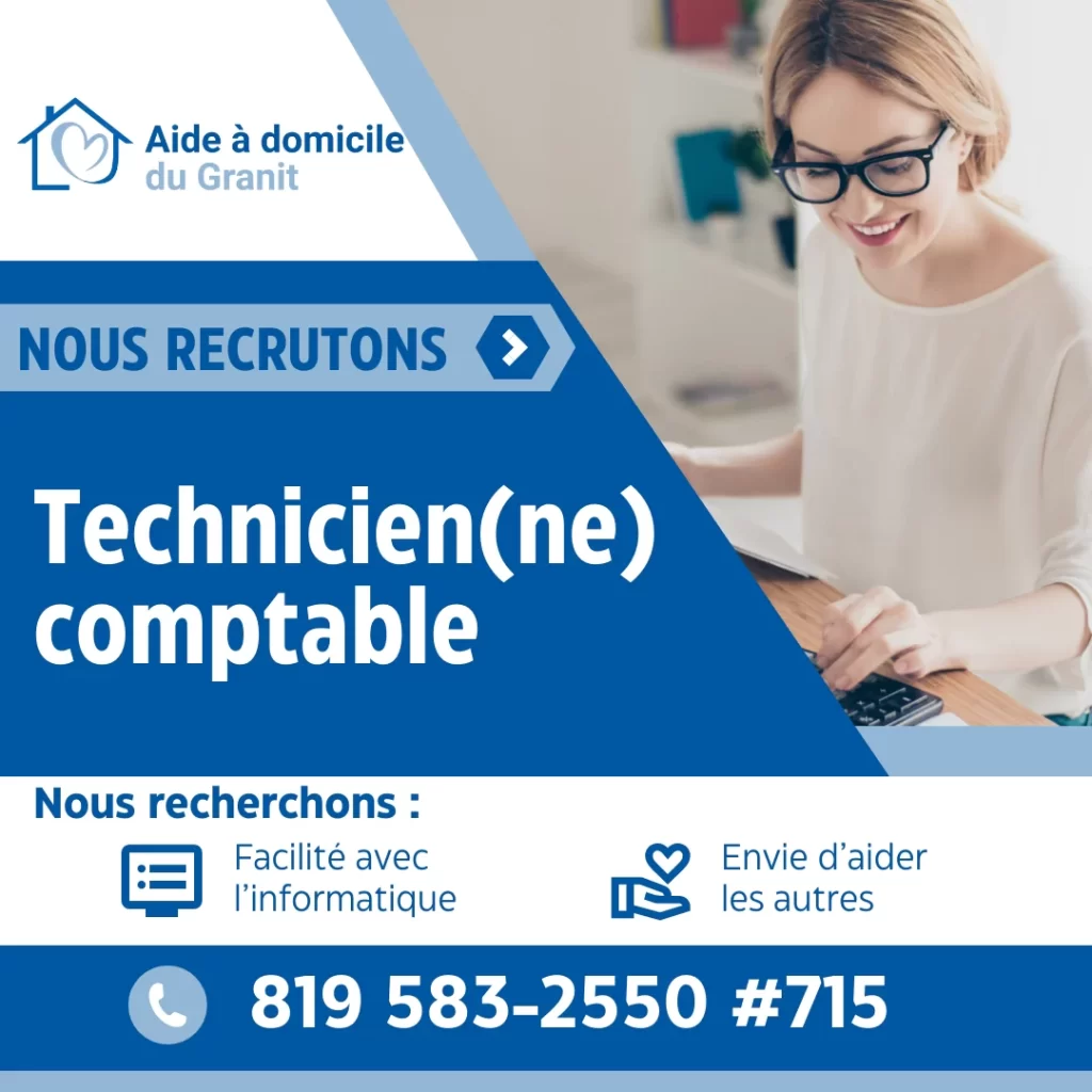 Offre d'emploi technicien(ne) comptable)